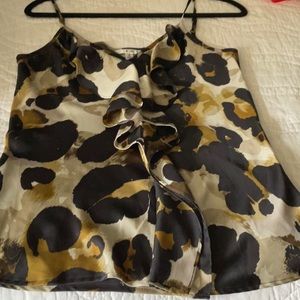 Cabi silky cami with ruffle